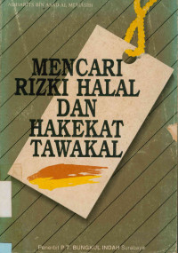 Image of Mencari Rizki Halal Dan Hakekat Tawakal