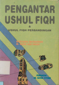 Image of Pengantar Ushul Fiqh dan Ushul Fiqh Perbandingan