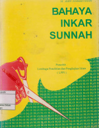 Image of Bahaya Inkar Sunnah