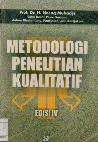 Image of Metodologi Penelitian Kualitatif  Edisi IV