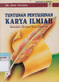 Image of Tuntunan Penyusunan Karya ILmiah 