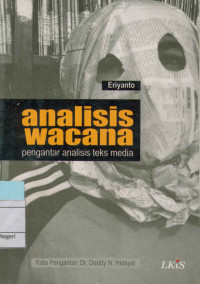 Image of Analisis wacana : Pengantar analisis teks media