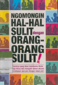 Image of Ngomongin HAl-Hal Sulit dengan Orang-Orang Sulit