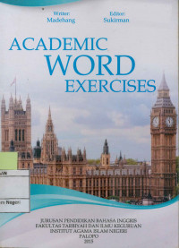 Image of Academic word exercises