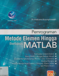 Image of Pemrograman metode elemen hingga berbasis matlab