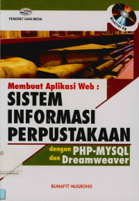 Image of Membuat aplikasi WEB: sistem informasi perpustakaan dengan PHP-MYSQL dan dreamweaver