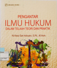 Image of Pengantar ilmu hukum dalam telaah teori dan praktik