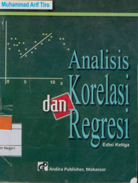 Image of Analisis korelasi dan Regresi