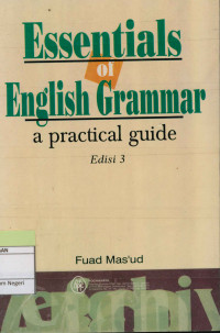 Image of Essentials of English Grammar a practical guide