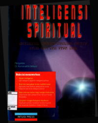 Image of Inteligensi spiritual : inteligensi manusia-manusia kreatif, kaum sufi dan para Nabi