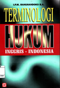 Image of Terminologi Hukum : Inggris Indonesia