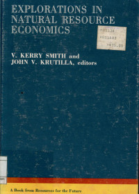 Image of Exploration in natural resource economics