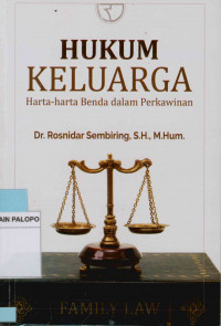 Image of Hukum keluarga : Harta-harta benda dalam perkawinan