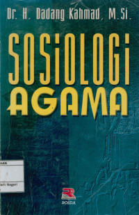 Image of Sosiologi Agama