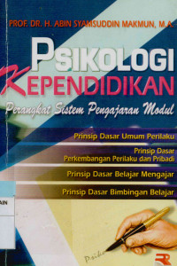 Image of Psikologi kependidikan: perangkat Sistem Pengajaran Modul
