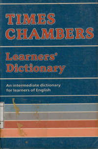 Image of Times chambers learners' dictionary : An intermediate dictionary for learners of english
