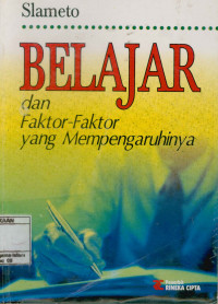 Image of Belajar dan faktor-faktor yang mempengaruhinya