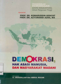 Image of Pendidikan Kewargaan,(Civic Education) Demokrasi,Ham Dan Masyarakat Madani