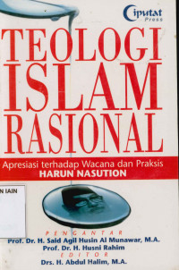 Image of Teologi Islam Rasional : Apresiasi terhadap Wacana dan Praksis  Harun Nasution