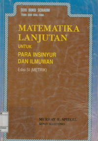 Image of Matematika Lanjutan : Untuk para dan para ilmuan