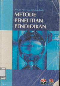 Image of Metode Penelitian Pendidikan