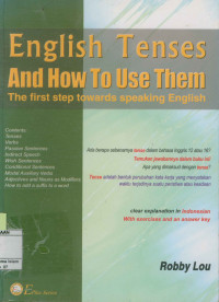 Image of English Tenses And How To Use Them : The First step towards speaking english