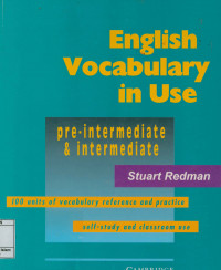 Image of English Vocabulary in use : Pre-intermediate dan intermediate