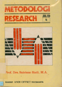 Image of Metodologi Research Jilid 4