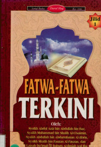 Image of Fatwa-fatwa terkini Jilid 1