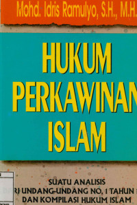 Image of Hukum perkawinan Islam : Suatu analisis dari Undang-Undang No.1 Tahun 1974 dan kompilasi hukum Islam