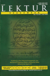 Image of Jurnal Lektur Keagamaan