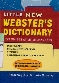 Image of Little New Webster's Dictionary Untuk Pelajar Indonesia