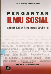 Image of Pengantar Ilmu Sosial:Sebuah Kajian Pendekatan Struktural