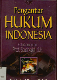 Image of Pengantar Hukum Indonesia