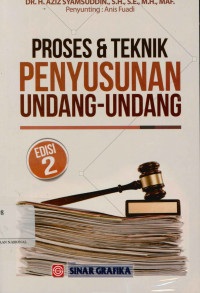Image of Proses dan teknik penyusunan undang-undang Edisi 2