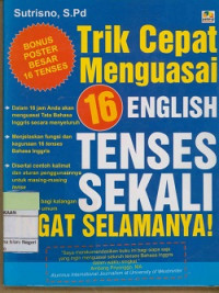 Image of Trik Cepat Menguasai 16 English : Sekali ingat selamanya