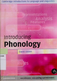 Image of Introducing phonology