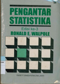 Image of Pengantar statistik Edisi Ke-3