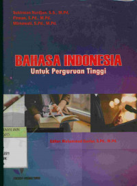 Image of Bahasa indonesia untuk perguruan tinggi