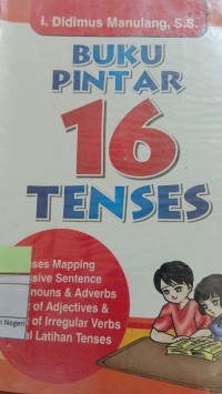 Image of Buku Pintar 16 Tenses
