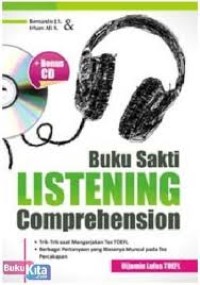 Image of Buku sakti Listening comprehension