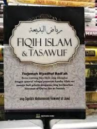 Image of Fikih Islam dan Tasawuf terjemah Riyadul Badiah