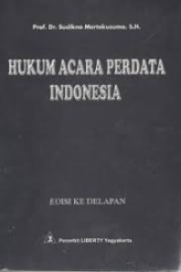 Image of Hukum Acara Perdata Indonesia
