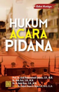 Image of Hukum Acara Pidana