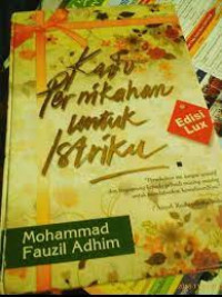 Image of Kado pernikahan untuk istriku