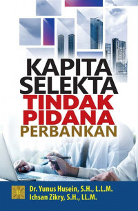 Image of Kapita selekta tindak pidana perbankan