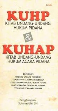 Image of KUHP dan KUHAP