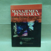 Image of Manajemen pemasaran : Analisis perilaku konsumen