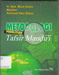 Image of Metodologi penelitian tafsir maudu'i