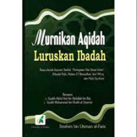 Image of Murnikan Aqidah Luruskan Ibadah